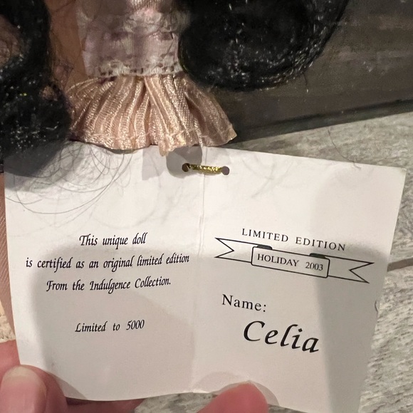 Porcelain Doll Celia limited edition - Picture 3 of 4